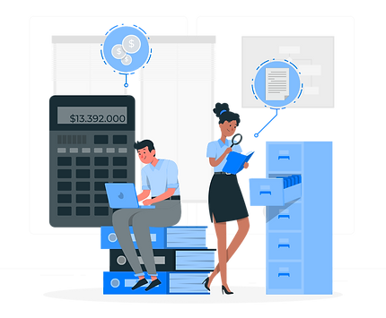 Bookkeeping process badge