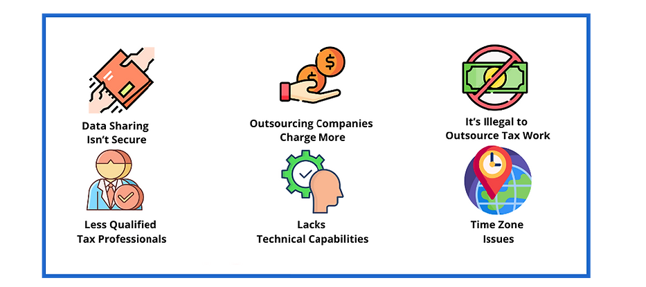 Tax preparation misconceptions illustration